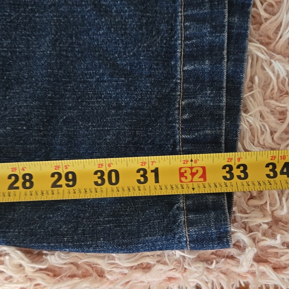 💙VTG 90s No Excuses Denim Shortalls - Picture 7 of 8